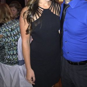 Dress the population black dress